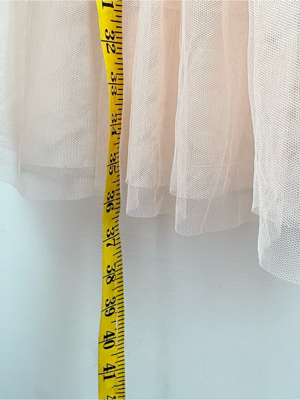 Wicked Paul Tazewell Skirt Womens S Cream Ombre Layered Tulle Fairycore Costume - Picture 9 of 11
